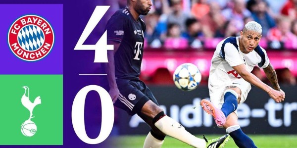 热刺0-4完败拜仁 进攻毫无组织 弗兰克的球队还没准备好踢欧冠啊