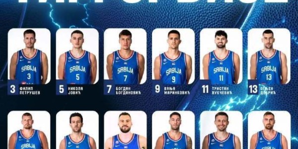 塞尔维亚公布欧锦赛名单:约基奇领衔 托皮奇落选